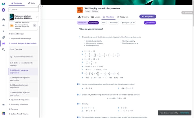 assignworksheet